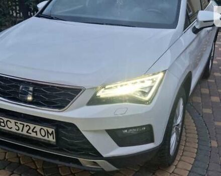 Білий Сеат Ateca, об'ємом двигуна 1.6 л та пробігом 45 тис. км за 19150 $, фото 24 на Automoto.ua