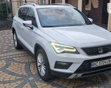 Білий Сеат Ateca, об'ємом двигуна 1.6 л та пробігом 45 тис. км за 19150 $, фото 1 на Automoto.ua