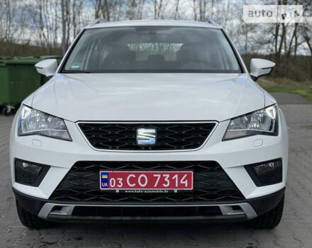 Білий Сеат Ateca, об'ємом двигуна 2 л та пробігом 164 тис. км за 22400 $, фото 23 на Automoto.ua