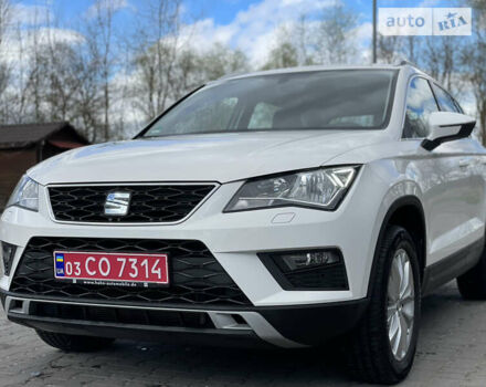 Білий Сеат Ateca, об'ємом двигуна 2 л та пробігом 164 тис. км за 22400 $, фото 25 на Automoto.ua