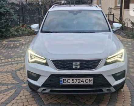 Білий Сеат Ateca, об'ємом двигуна 1.6 л та пробігом 45 тис. км за 19150 $, фото 2 на Automoto.ua