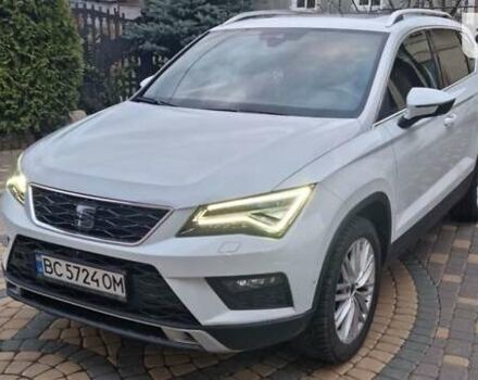 Білий Сеат Ateca, об'ємом двигуна 1.6 л та пробігом 45 тис. км за 19150 $, фото 3 на Automoto.ua