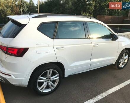 Белый Сеат Ateca, объемом двигателя 1.97 л и пробегом 11 тыс. км за 35000 $, фото 2 на Automoto.ua