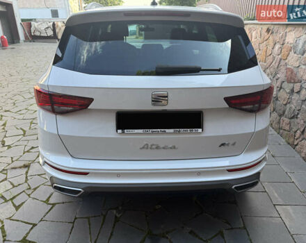 Белый Сеат Ateca, объемом двигателя 1.97 л и пробегом 38 тыс. км за 34200 $, фото 4 на Automoto.ua