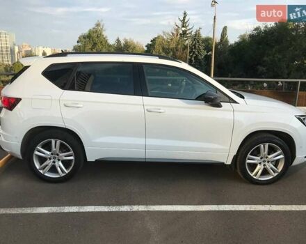 Белый Сеат Ateca, объемом двигателя 1.97 л и пробегом 11 тыс. км за 35000 $, фото 1 на Automoto.ua