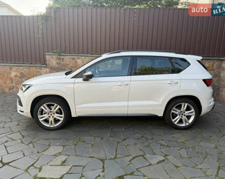 Белый Сеат Ateca, объемом двигателя 1.97 л и пробегом 38 тыс. км за 34200 $, фото 2 на Automoto.ua