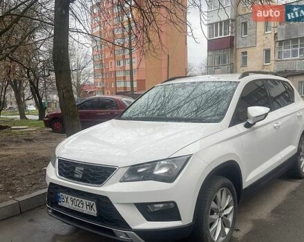 Белый Сеат Ateca, объемом двигателя 1 л и пробегом 84 тыс. км за 14900 $, фото 1 на Automoto.ua