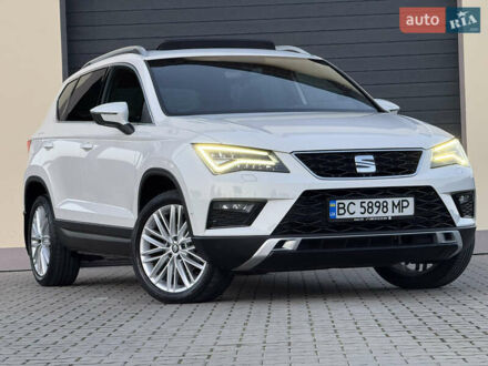 Білий Сеат Ateca, об'ємом двигуна 1.6 л та пробігом 79 тис. км за 21999 $, фото 1 на Automoto.ua