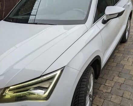 Белый Сеат Ateca, объемом двигателя 1.6 л и пробегом 68 тыс. км за 23000 $, фото 1 на Automoto.ua