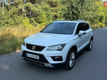 Белый Сеат Ateca, объемом двигателя 1.6 л и пробегом 162 тыс. км за 21000 $, фото 1 на Automoto.ua