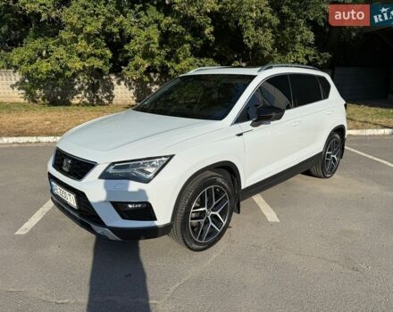 Белый Сеат Ateca, объемом двигателя 1.6 л и пробегом 126 тыс. км за 21500 $, фото 1 на Automoto.ua