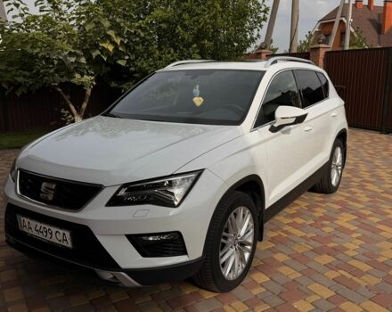 Белый Сеат Ateca, объемом двигателя 1.6 л и пробегом 91 тыс. км за 23000 $, фото 1 на Automoto.ua