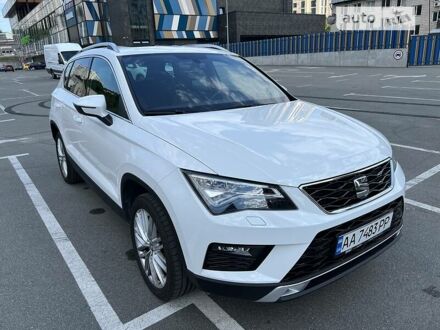 Білий Сеат Ateca, об'ємом двигуна 1.6 л та пробігом 84 тис. км за 21999 $, фото 1 на Automoto.ua