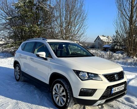 Белый Сеат Ateca, объемом двигателя 1.6 л и пробегом 15700 тыс. км за 17500 $, фото 1 на Automoto.ua