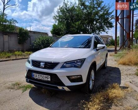 Білий Сеат Ateca, об'ємом двигуна 1.6 л та пробігом 145 тис. км за 22100 $, фото 1 на Automoto.ua