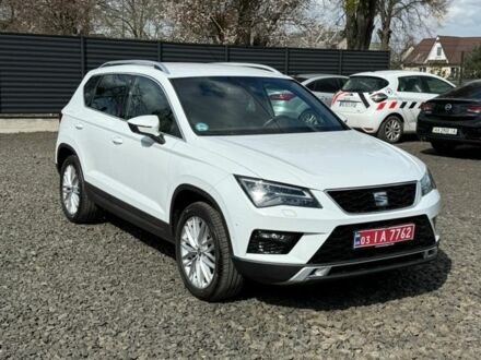 Білий Сеат Ateca, об'ємом двигуна 1.97 л та пробігом 229 тис. км за 18900 $, фото 1 на Automoto.ua