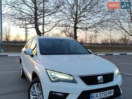 Белый Сеат Ateca, объемом двигателя 1.6 л и пробегом 156 тыс. км за 19300 $, фото 1 на Automoto.ua