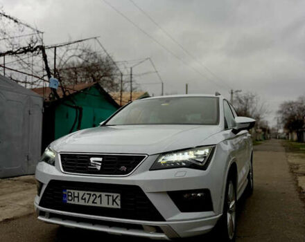 Белый Сеат Ateca, объемом двигателя 1.97 л и пробегом 73 тыс. км за 26000 $, фото 1 на Automoto.ua