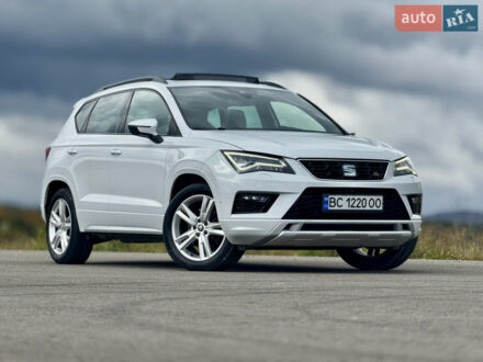 Білий Сеат Ateca, об'ємом двигуна 2 л та пробігом 226 тис. км за 22500 $, фото 1 на Automoto.ua