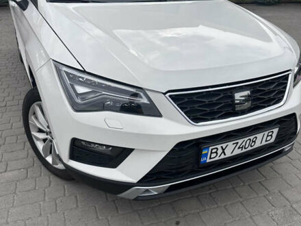 Белый Сеат Ateca, объемом двигателя 1.5 л и пробегом 90 тыс. км за 17999 $, фото 1 на Automoto.ua