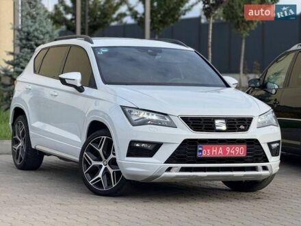 Белый Сеат Ateca, объемом двигателя 1.5 л и пробегом 150 тыс. км за 19999 $, фото 1 на Automoto.ua