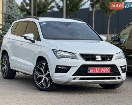 Белый Сеат Ateca, объемом двигателя 1.5 л и пробегом 150 тыс. км за 19999 $, фото 1 на Automoto.ua