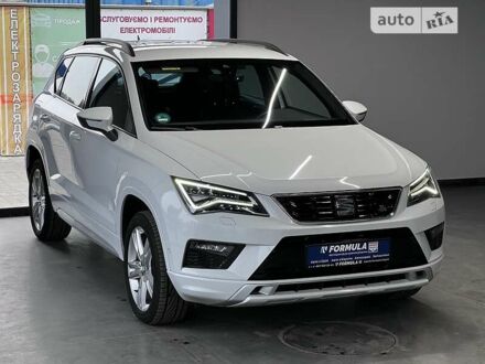 Білий Сеат Ateca, об'ємом двигуна 2 л та пробігом 347 тис. км за 22990 $, фото 1 на Automoto.ua