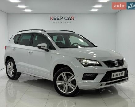 Белый Сеат Ateca, объемом двигателя 1.97 л и пробегом 72 тыс. км за 24900 $, фото 1 на Automoto.ua