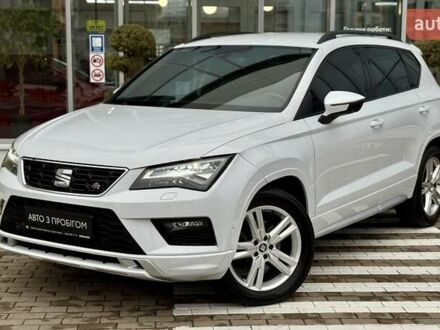 Белый Сеат Ateca, объемом двигателя 1.97 л и пробегом 113 тыс. км за 24000 $, фото 1 на Automoto.ua