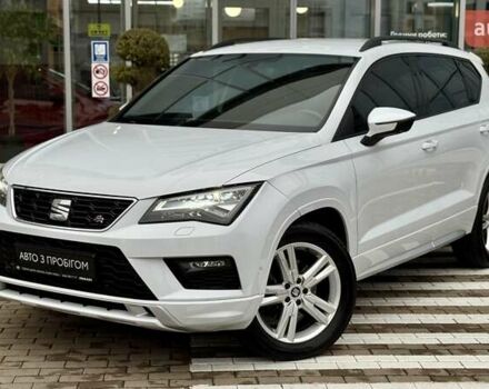 Белый Сеат Ateca, объемом двигателя 1.97 л и пробегом 113 тыс. км за 24000 $, фото 1 на Automoto.ua
