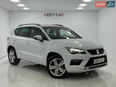 Белый Сеат Ateca, объемом двигателя 1.97 л и пробегом 72 тыс. км за 22500 $, фото 1 на Automoto.ua