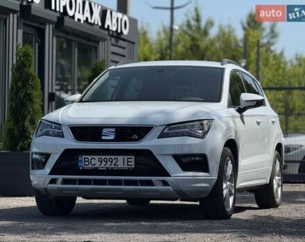 Білий Сеат Ateca, об'ємом двигуна 1.97 л та пробігом 24 тис. км за 28500 $, фото 1 на Automoto.ua