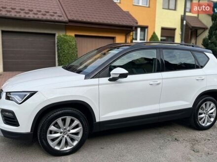 Белый Сеат Ateca, объемом двигателя 1.5 л и пробегом 60 тыс. км за 25000 $, фото 1 на Automoto.ua