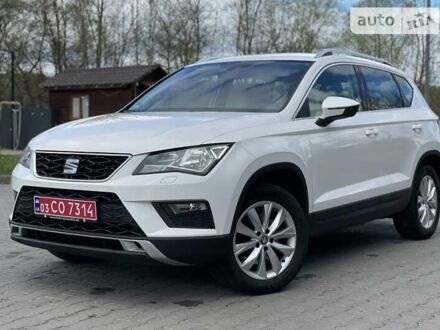 Белый Сеат Ateca, объемом двигателя 2 л и пробегом 164 тыс. км за 22700 $, фото 1 на Automoto.ua