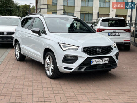 Белый Сеат Ateca, объемом двигателя 1.97 л и пробегом 9 тыс. км за 36128 $, фото 1 на Automoto.ua