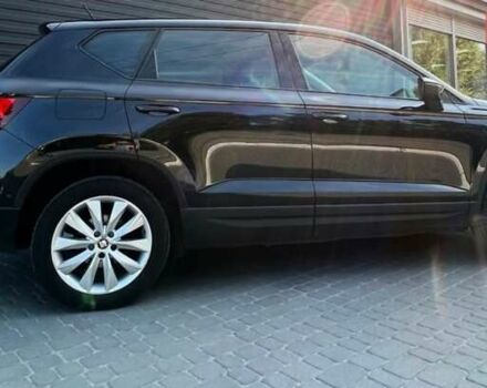 Черный Сеат Ateca, объемом двигателя 1.4 л и пробегом 158 тыс. км за 17400 $, фото 1 на Automoto.ua