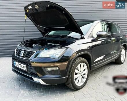 Черный Сеат Ateca, объемом двигателя 1.4 л и пробегом 158 тыс. км за 17400 $, фото 9 на Automoto.ua
