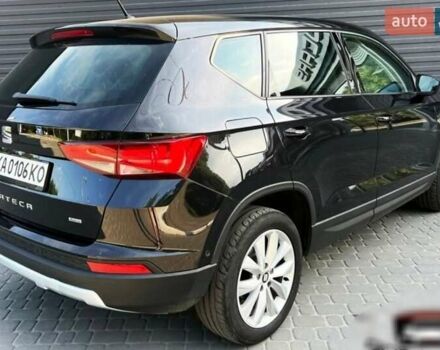 Черный Сеат Ateca, объемом двигателя 1.4 л и пробегом 158 тыс. км за 17400 $, фото 2 на Automoto.ua