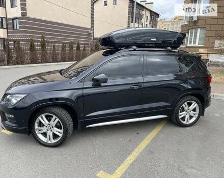 Черный Сеат Ateca, объемом двигателя 2 л и пробегом 51 тыс. км за 28999 $, фото 1 на Automoto.ua