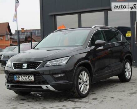 Черный Сеат Ateca, объемом двигателя 1.97 л и пробегом 132 тыс. км за 22300 $, фото 4 на Automoto.ua