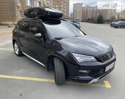 Чорний Сеат Ateca, об'ємом двигуна 2 л та пробігом 51 тис. км за 28999 $, фото 4 на Automoto.ua