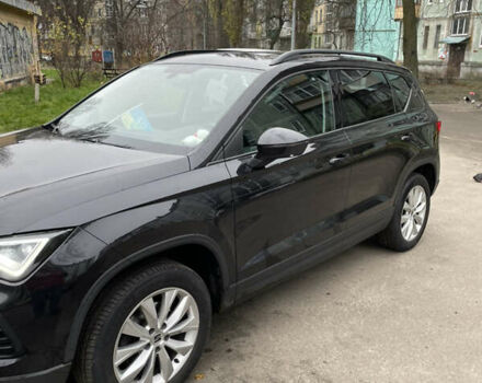 Черный Сеат Ateca, объемом двигателя 1.5 л и пробегом 74 тыс. км за 25000 $, фото 2 на Automoto.ua