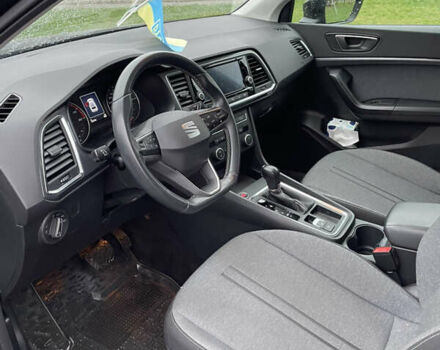 Черный Сеат Ateca, объемом двигателя 1.5 л и пробегом 74 тыс. км за 25000 $, фото 10 на Automoto.ua