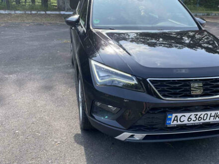 Чорний Сеат Ateca, об'ємом двигуна 1.97 л та пробігом 152 тис. км за 18500 $, фото 1 на Automoto.ua