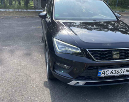 Черный Сеат Ateca, объемом двигателя 1.97 л и пробегом 152 тыс. км за 18500 $, фото 1 на Automoto.ua