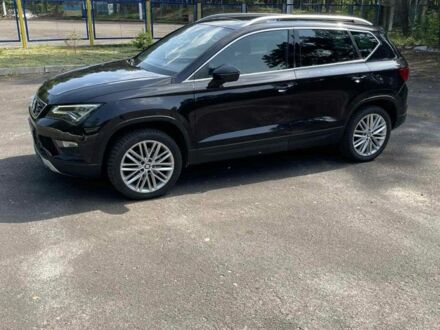 Черный Сеат Ateca, объемом двигателя 2 л и пробегом 153 тыс. км за 18900 $, фото 1 на Automoto.ua