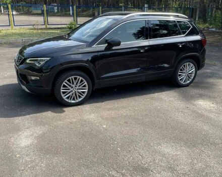 Черный Сеат Ateca, объемом двигателя 2 л и пробегом 153 тыс. км за 18900 $, фото 1 на Automoto.ua