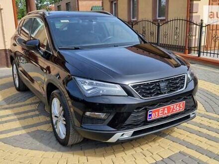 Чорний Сеат Ateca, об'ємом двигуна 2 л та пробігом 182 тис. км за 19499 $, фото 1 на Automoto.ua