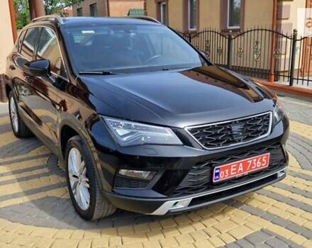 Чорний Сеат Ateca, об'ємом двигуна 2 л та пробігом 182 тис. км за 19499 $, фото 1 на Automoto.ua