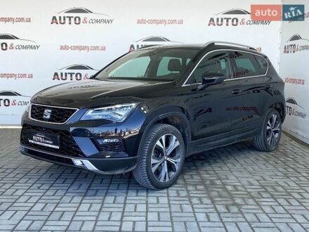 Чорний Сеат Ateca, об'ємом двигуна 1.4 л та пробігом 165 тис. км за 22850 $, фото 1 на Automoto.ua